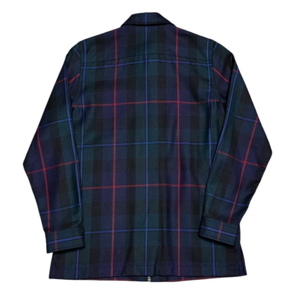LAUREN RALPH LAUREN Jacket Plaid WOOL Lightweight Casual Designer Small Petite - Picture 3 of 4